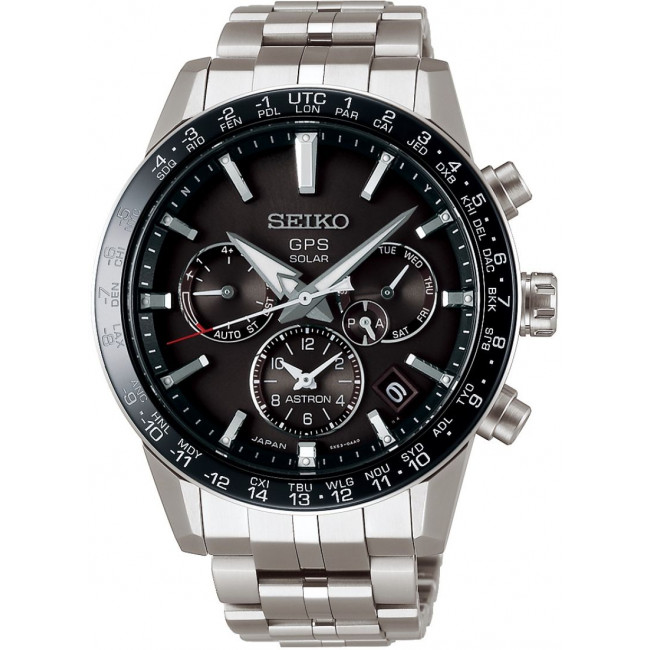 Seiko Astron 5X GPS Solar SSH003J1 mens watch